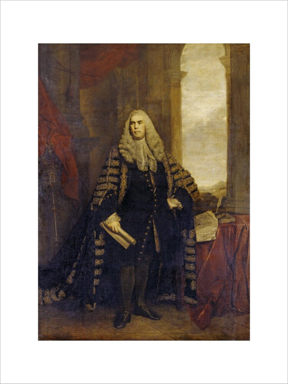Portrait of Sir John Cust, 3rd Bt, (1718-1770) by Sir Joshua Reynolds PRA (1723-1792), 1767-8
