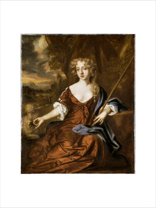 A COURTESAN, a portrait at Chirk Castle, attributed to Sir Peter Lely,(1618-1680), post-conservation