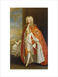 Portrait of Sir John Brownlow, later Viscount Tyrconnel, (1690-1754) by Charles Jervas