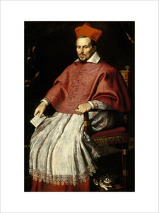 Cardinal Giovanni Battista de Bonsi (1554-1621), studio of Domenico Zampieri Domenichino (Bologna 1581 - Naples 1641)