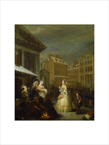 THE FOUR TIMES OF DAY: MORNING by William Hogarth (1697-1764) from Upton House