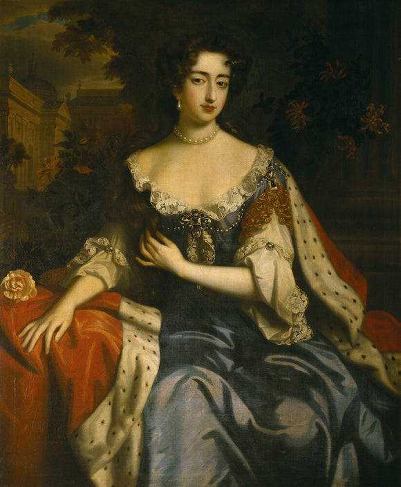 MARY II, WIFE OF WILLIAM III, William Wissing (1653-1687), portrait of a young woman