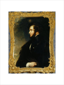 ALFRED, COUNT D'ORSAY (1801-52) by John Wood (1801-70), 1841 at Hughenden Manor in the Drawing Room