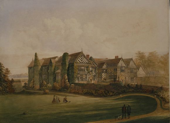 SPEKE HALL watercolour by William Herdman