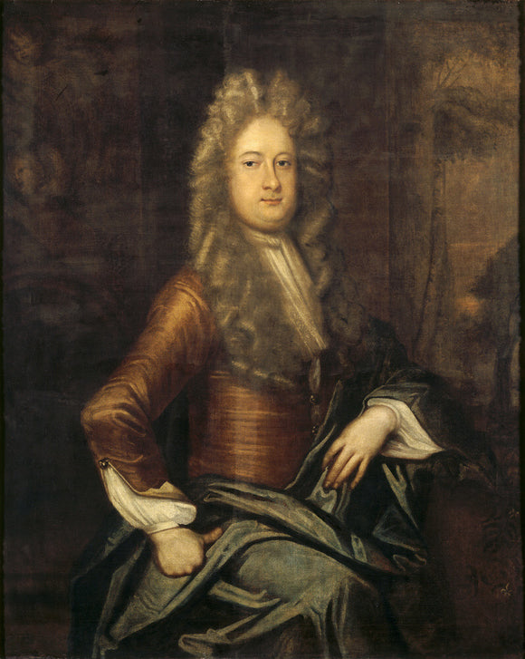 Portrait of SIR ARCHER CROFT, 2nd BARONET, in the Gallery at Croft Castle