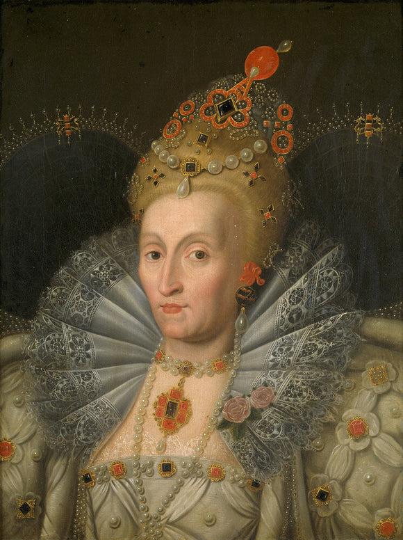 QUEEN ELIZABETH I after Marcus Gheeraerts the Younger at Wimpole Hall