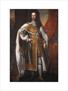 Portrait of KING WILLIAM III, (1650-1702) after Sir Godfrey Kneller,(1646-1723)