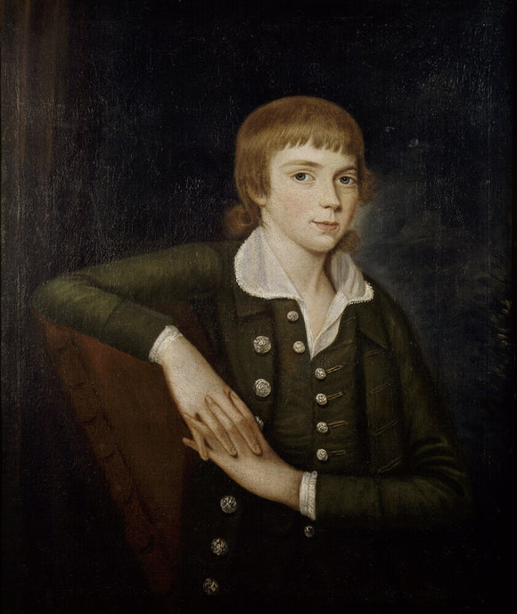 A painting of a boy in Fenton House