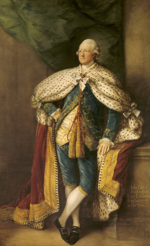 JOHN HOBART, 2ND EARL OF BUCKINGHAMSHIRE by Thomas Gainsborough, painted in 1784