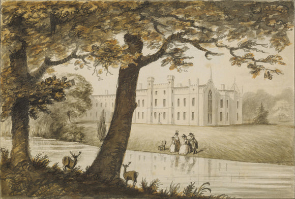 SHEFFIELD PARK, English 18th-century watercolour by an unknown artist