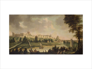 WINDSOR CASTLE by William Marlow (1740 - 1813)