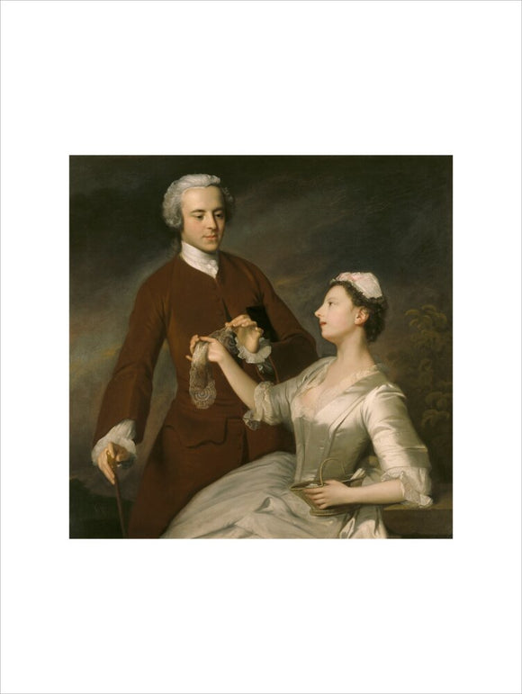 SIR EDWARD AND LADY TURNER by Allan Ramsay (1713-1784)