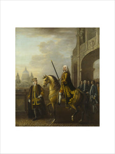 SIR RICHARD HOARE (1709-1754) by John Wootton (1682-1764) Lord Mayor of London 1745