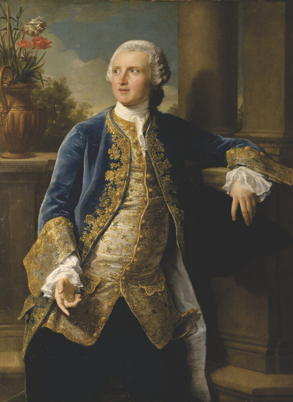 SIR GEORGE LUCY by Pompeo Batoni (1708-1787) from Charlecote Park
