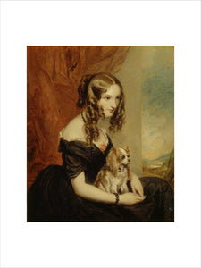 SELINA, Countess of Bradford by G. Clarke, after Sir Francis Grant, P.R.A (1803-78)