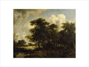 LANDSCAPE WITH COPPICE by Meindert Hobbema (1638-1709)