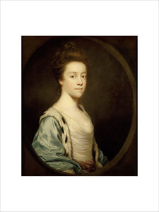 MARGARET SOUTHCOTE by Sir Joshua Reynolds (1723-92), in the Dining Room at Dunster Castle