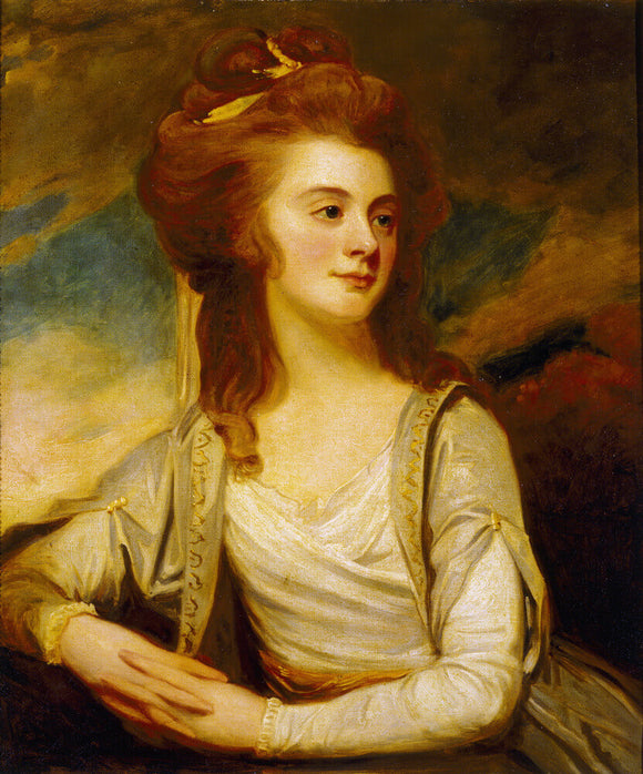 JEMIMA POLE CAREW (1734-1804) by George Romney (1763-1804) Granddaughter of Lord Chancellor Hardwicke & first wife (m