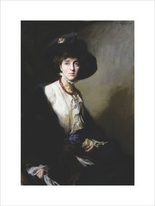 VITA SACKVILLE-WEST, a portrait by Philip de Laszlo at Knole in 1910