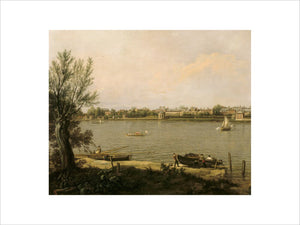 CHELSEA FROM THE THAMES by Antonio Canaletto (1697-1768)