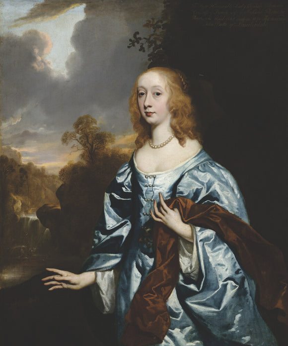 ELIZABETH MURRAY, COUNTESS OF DYSART, DUCHESS OF LAUDERDALE, IN HER YOUTH (1626-98) by Sir Peter Lely (1618-80)