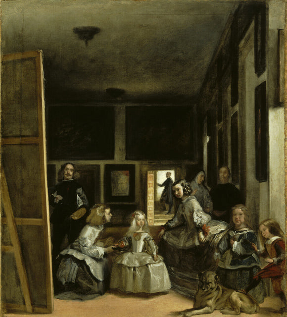 THE HOUSEHOLD OF PHILIP IV ('LAS MANINAS') by Martinez del Mazo (c.1612-1667) after Velazquez
