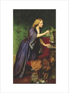 JANE ELIZABETH (JEANIE) HUGHES, MRS NASSAU SENIOR (1828-1877) by G F Watts (1817-1904)