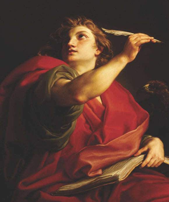 ST JOHN THE EVANGELIST by Pompeo Batoni (1708-1787) from Basildon Park