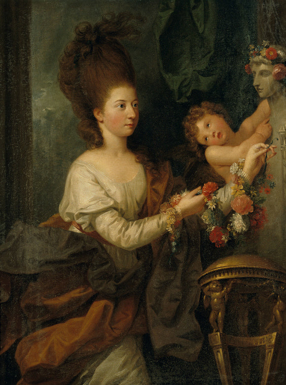 Portrait of Mary Palmer by John Downham