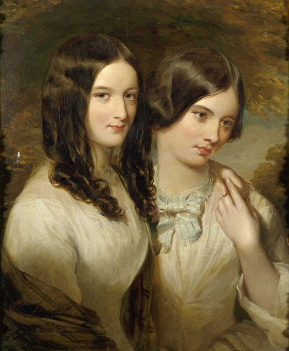 RHODA MAY AND SOPHIA ELIZA BAIRD, oil on canvas, double portrait by William Gush