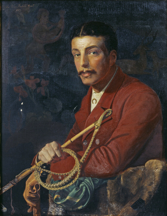 PORTRAIT OF SIR THOMAS FERMOR-HESKETH, 7th Bt, (1849-1924) by Sandys