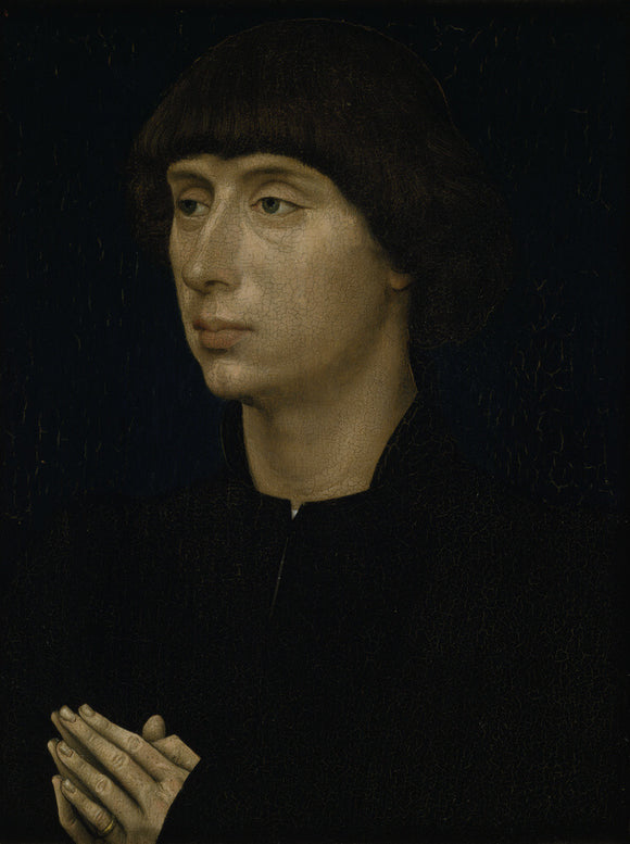 AN UNKNOWN MAN by Rogier van der Weyden (c1399-1464)