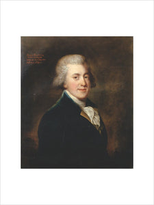 JOSEPH SMITH (1742-1815) oil on canvas, portrait by Thomas Beach hanging in the Great Hall at Clevedon Court