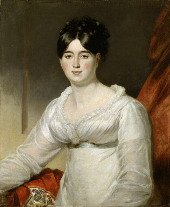 MARY ANNE VEVERS by Mather Brown (1761-1831) (post conservation)