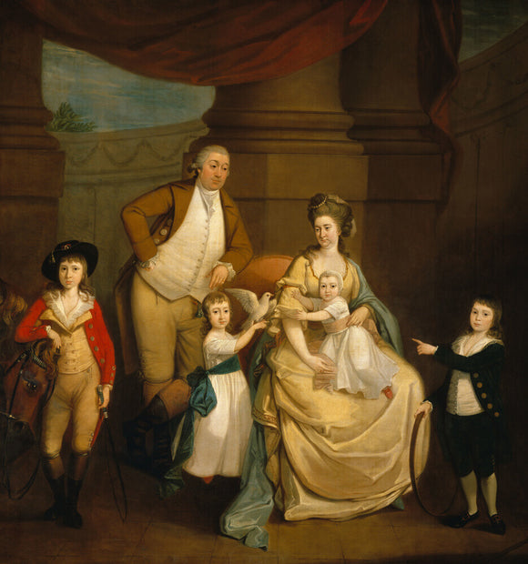 Samuel Sketchley and family at Peckover House