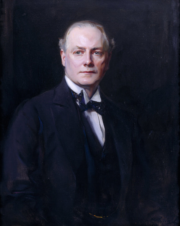 Portrait of 1st LORD CROFT by Philip Alexius de Laszlo (1869-1937) in the Dining Room at Croft Castle