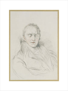 Pencil portrait of SIR RICHARD CROFT, 6th BARONET, physician to Princess Charlotte, after his suicide in 1818