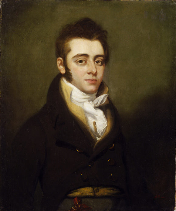 ALBAN THOMAS JONES GWYNNE by Mather Brown (1761-1831) (post conservation)
