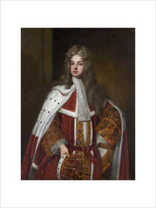 CHARLES BODVILLE ROBARTES, 2ND EARL OF RADNOR MP (1660-1723) by Michael Dahl at Lanhydrock, Cornwall