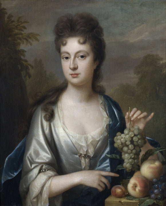 FLORENCE BOURCHIER WREY, married John Cole, builder of Florence Court, a portrait, English School, c.1705-15