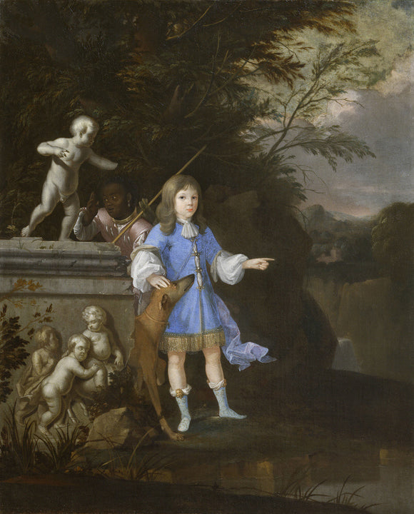 PORTRAIT OF A BOY, POSSIBLY JOHN ARUNDELL, BARON ARUNDELL OF TRERICE (1649-1698), by Gaspar Smitz (fl.1662-1689)