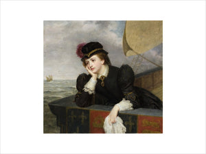 MARY QUEEN OF SCOTS by William Powell Frith (1819-1909)