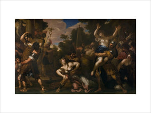 THE RAPE OF THE SABINES (RAPE OF THE SABINE WOMEN) after Pietro da Cortona (1742-90)