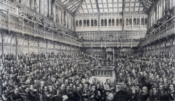 THE HOUSE OF LORDS c.1890