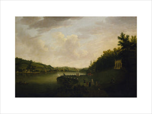 THE AMPHITHEATRE AT SALTRAM 1770 by William Tomkins (1730 - 1792)