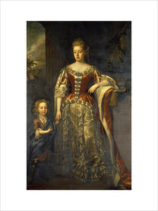 ELIZABETH PERCY, DUCHESS OF SOMERSET (1667?-1722) AND SON by John Closterman (1660-1711)