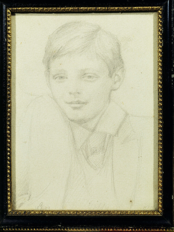 CHURCHILL AS A BOY (1890) by John Tenniel (1820-1914)