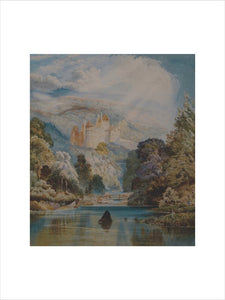 A ROMANTIC VIEW OF CRAGSIDE by an unknown painter