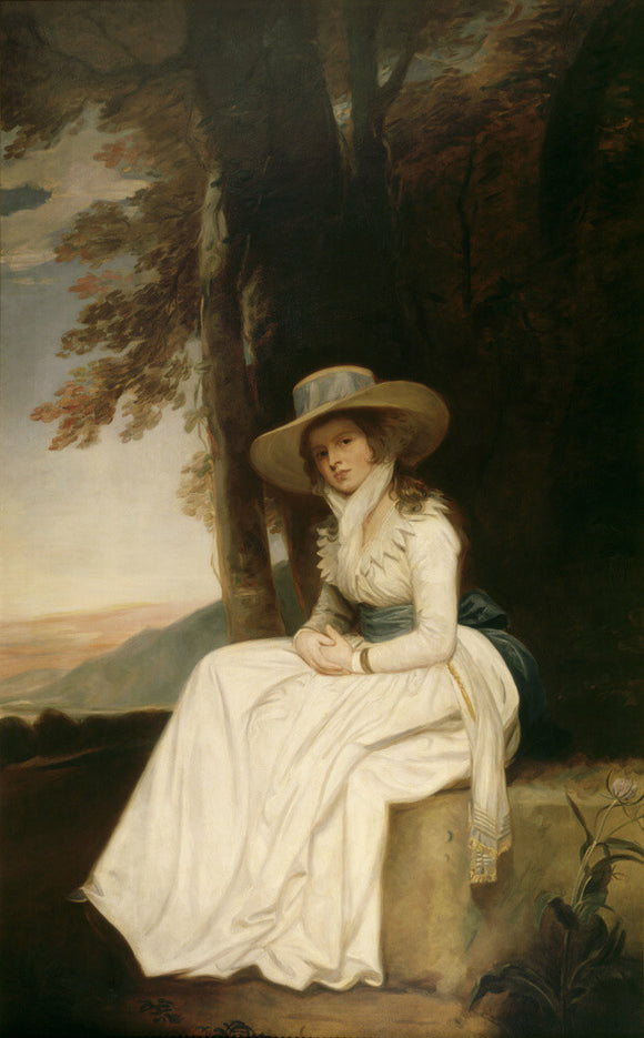 MISS STOPFORD portrait by an unknown artist from the Gilknockie Staircase