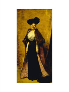 MARGARET ANDERSON, MRS THE HON RONALD GREVILLE (d.1942) by Emile-Augustus Carolus-Duran (1837-1917)
